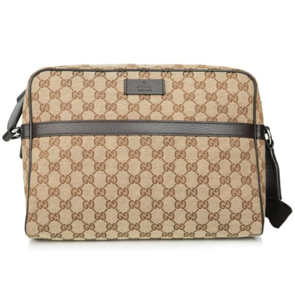 Gucci Handbags - 100% Authentic Gucci One Shoulder Messenger Bag 585-101524